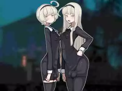 竿姉妹～チンポの生えた双子姉妹が朝っぱらから勃起しまくり射精しまくり～