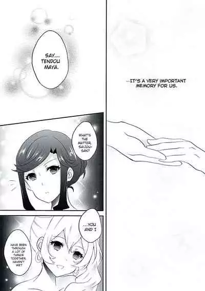 (Revue Star Theater 2) [Chikoworld (Chikoile, Tanukichi)] Yowasete yo Konya dake | Let Me Be Tipsy, Just For Tonight (Shoujo Kageki Revue Starlight) [English] [0mniessence]