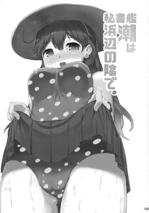 Hishokan Ushio wa Hamabe no Kage de.