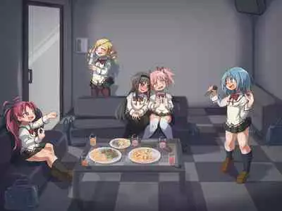 (Pixiv Fanbox) [There's one bad junior high girl in here who sells her friends to old men for the sake of the guy she has a crush on in the hospital - Madoka Magica (Moyachii)]