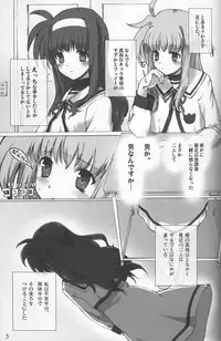 (C73) [Basutei Shower (Katsurai Yoshiaki)] SCHOOL GIRL -Fate Suzuka Arisa Gakuen Choukyou Bon- (Mahou Shoujo Lyrical Nanoha)