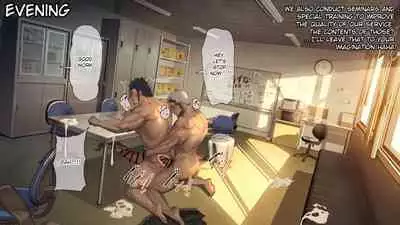 Muscle Cafe Bangai: Amachi no Ichinichi | Muscle Cafe Extra: A day in the life of Amachi