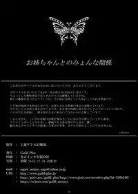 [Guild Plus (tatsuya)] Onee-chan to no Myon na Kankei (Touhou Project) [Digital]