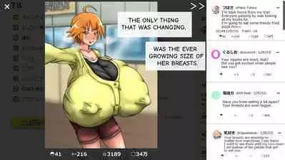 Tsubasa no Chounyuu Channel Haishin-chuu! | Like and Subscribe to Subasa's Breast Growth