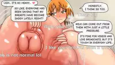 Tsubasa no Chounyuu Channel Haishin-chuu! | Like and Subscribe to Subasa's Breast Growth