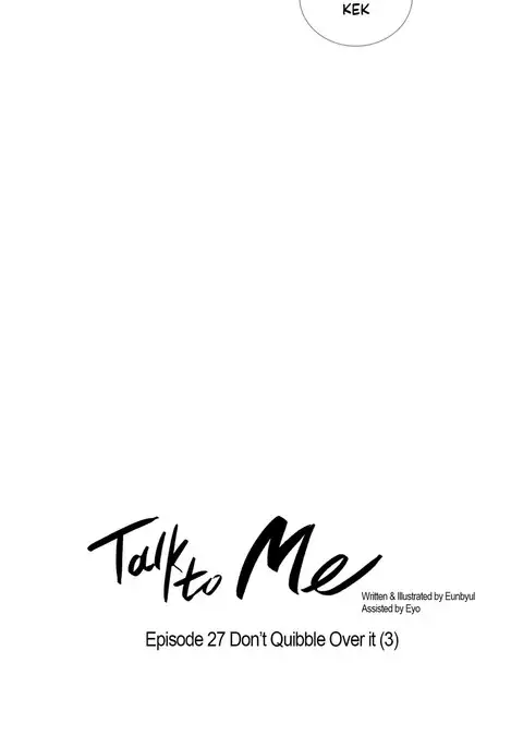 Talk To Me Ch.1-39