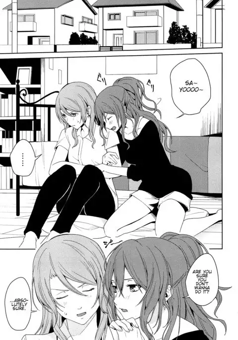 "...Shiyo?" "Dame desu"