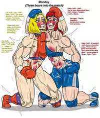 [Allesey] Boxing Girls Katie vs. Liz Rounds 1-4 (English) Plus Bonus Sisters Round