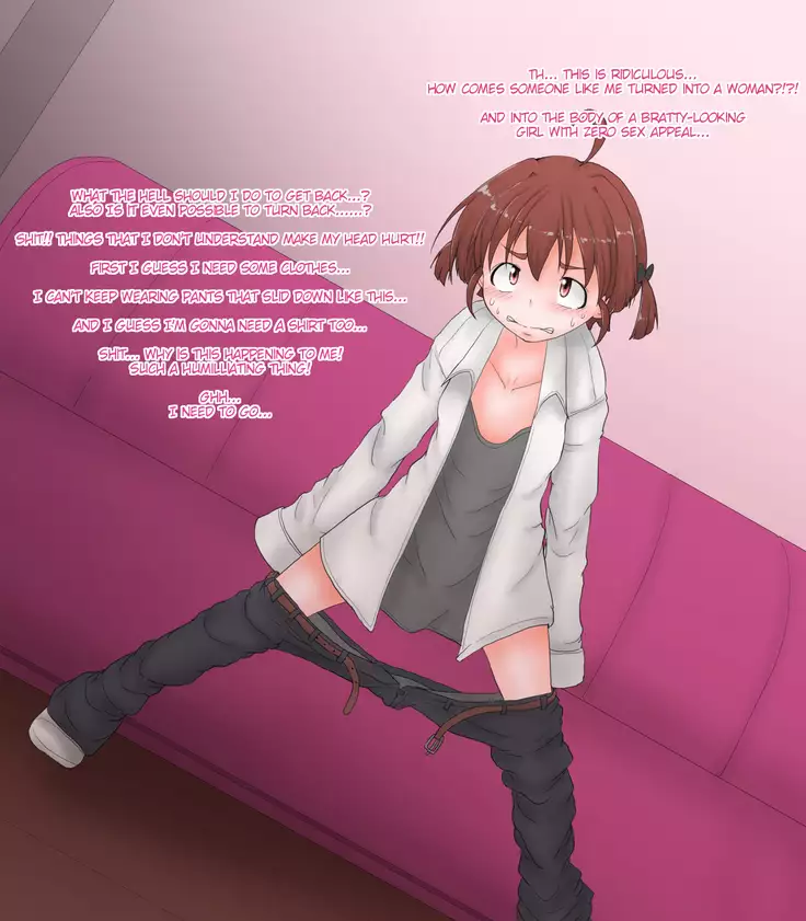 Nyotaika Chippai 5-toushin - Rape Ma ga Nyotaika Sarete Okasaremakuru CG Shuu