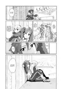 (Hyattou Ryouran ~Kimi no Heart o Shirahadori~ Izumi no Kuni Ensei Ni) [urakusoG (urakusoG)] Orera ga Uchiban! (Touken Ranbu) [English] [Shotachan]