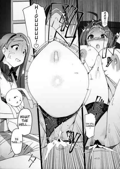 (C96) [Suimitsutou Koubou (Momo no Suidousui)] Yuki Chinpo - Horoyoi Azusa san ga Futanari Yukiho to H suru Hon (THE IDOLM@STER) [English]