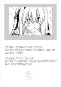 [10mo] Dousei Aisha | Cohabiting Lover (COMIC Megastore H 2008-06 & 07) [English] [Sling] [Decensored]