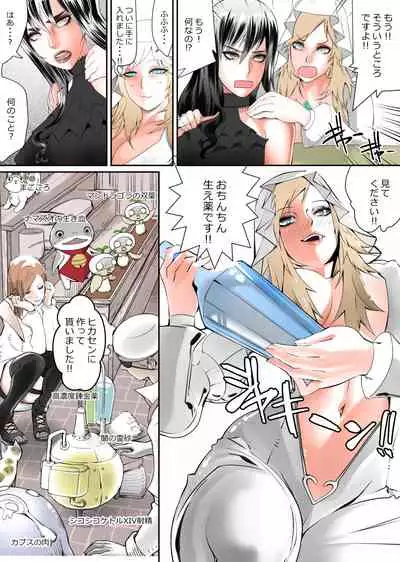 [Nikumansho] FutaRaid Zeroshiki - Kuro Gal VS Shiro Gal (Final Fantasy XIV)