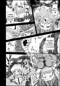 (Reitaisai 10) [Happiness Milk (Obyaa)] Nikuyokugami Gyoushin - tentacle and hermaphrodite and two girls - | Faith in the God of Carnal Desire - Tentacle and Hermaphrodite and Two Girls (Touhou Project) [English] {Sharpie Translations}