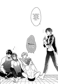 [Honetukiniku (Sebone)] seaside summer tune [Tokuten Clear File Tsuki] (Free!) [English] [Migi-ude]