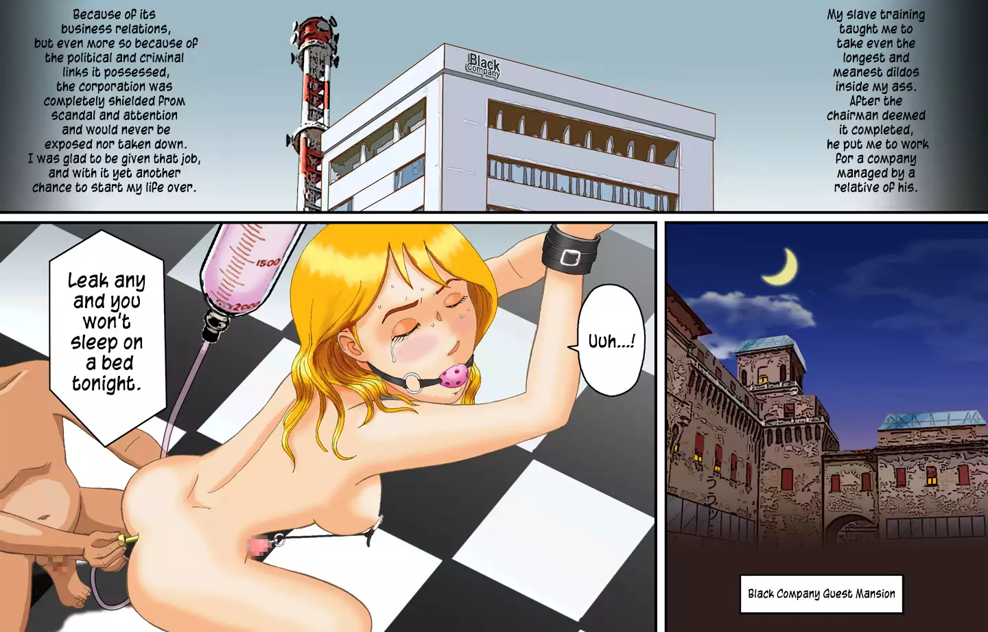 Slave Employee - Masochist Anal Training Gaiden - My New Woman Body