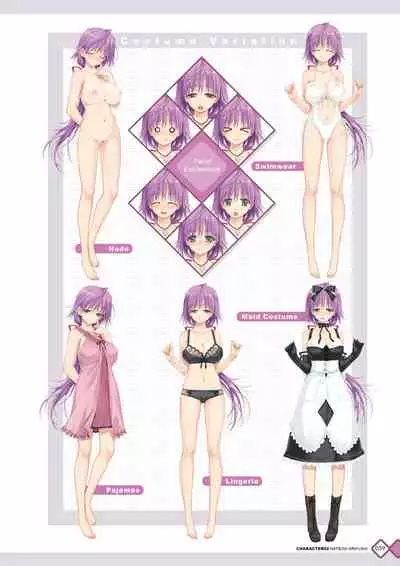 [Happoubi Jin] Kanojo x Kanojo x Kanojo Happoubi Jin Artworks [Digital]