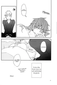 (CCOsaka91) [Harench-noon (Inao Maasa)] kiss, kiss, kiss and kiss (DRAMAtical Murder) [English] [Crazy Kouzu Scanlations]