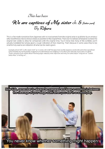 [Rifuru] Boku-tachi wa Onee-chan no Toriko - We are captives of My sister Ch. 5 Kouhen [English] [Digital]