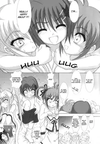 (Lyrical Heart) [Hikarito Mahou Koubou (M_pon)] Nano & Fe x Haya! (Mahou Shoujo Lyrical Nanoha) [English] [Payapaya]