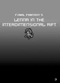 [Shoutai Humei (hiro, shiver)] Jigen no Hazama no Lena | Lenna in Interstice of Dark Dimension (Final Fantasy V) [English] {Trinity Translations Team + LittleWhiteButterflies + rinruririn}