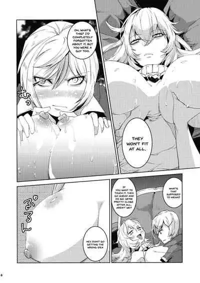 [Ikka Risan (Shibako)] Daishinyuu Mune Haeta Ore Hitomebore | When My Best Friend Got Giant Breasts I Fell In Love (Granblue Fantasy) [English] {Doujins.com}