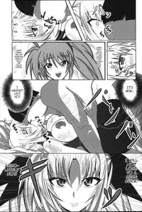 (C82) [Bitch Bokujou (Bokujou Nushi K)] Zettai Chinpo Nanka ni Maketari Shinai Hon Re:birth | I Won't Lose to a Mere Cock Book Re-Birth (Mahou Shoujo Lyrical Nanoha, Dog Days) [English] [Chocolate]