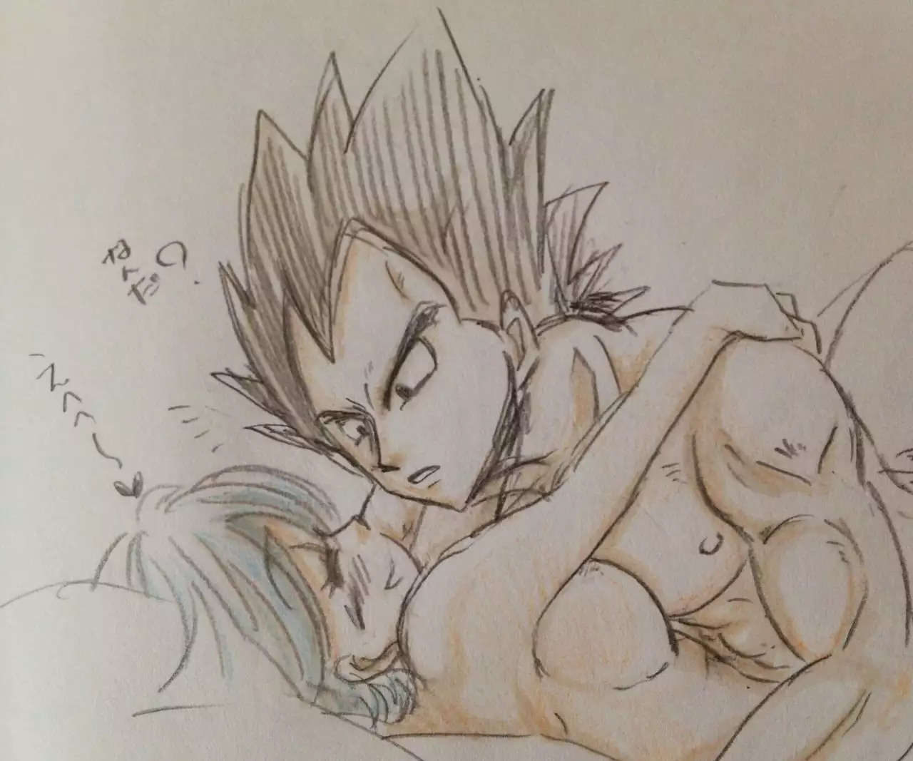 VegeBul rakugaki manga modoki