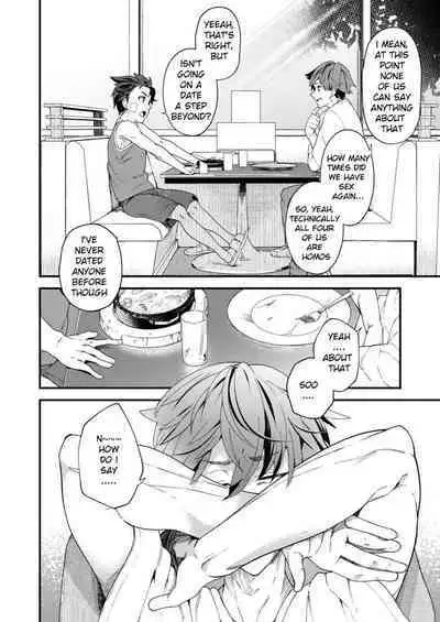 [Eichi Jijou (Takamiya)] Kyou wa Ore ga Sounyuureru kara!! | Cuz I'll be a Top today!! [English]