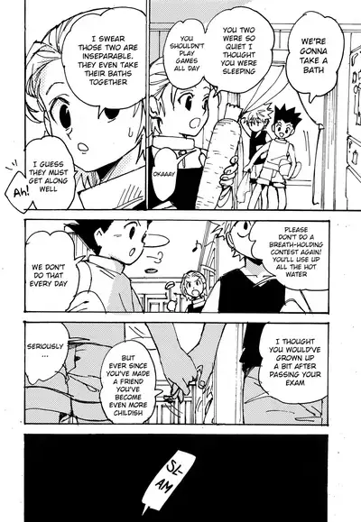 (C93) [Watagashi Maker (Tomiko)] Wakage no Itari | Verdant Youth (Hunter x Hunter) [English] {Chin²}