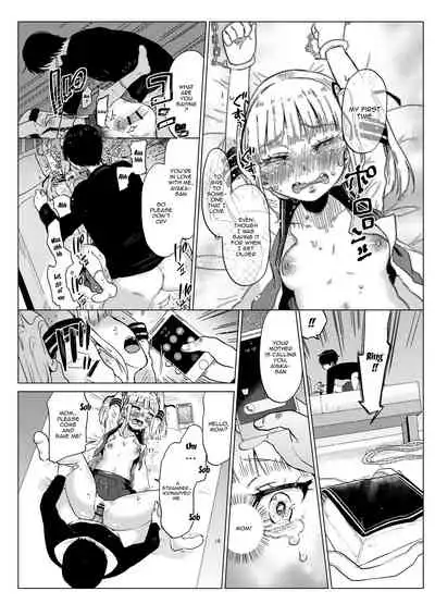 [Circle Mitsuhagane (Menu.)] Hairanhi no Mesugaki JC Ayaka-chan ~Kankin → Tanetsuke Rape no Matsuro~ | Schoolgirl Aya-chan's Ovulation Day ~Confinement Leads To Fucking Raw~ [English] {Doujins.com}