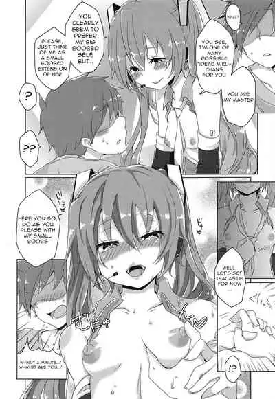 (THE VOC@LOiD M@STER 41) [Kusoyuridanchi (Johnson)] Chippai-san to Deppai-san | Cutting Board and Cow Tits (VOCALOID) [English] [Nomihoudai]