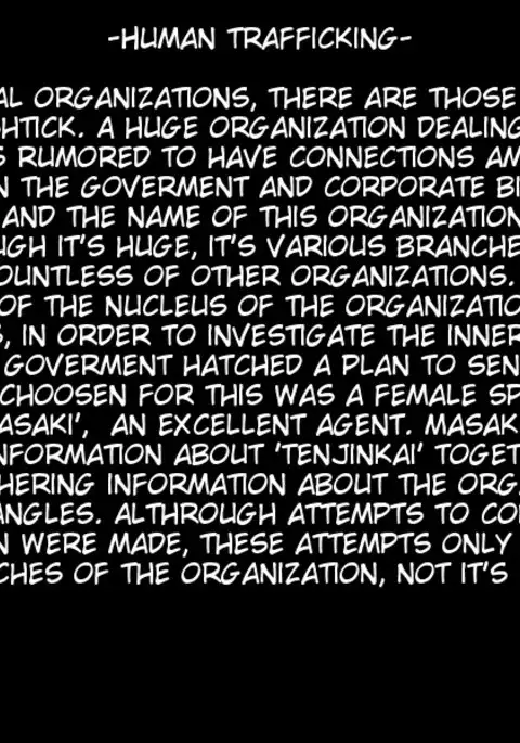 Original character image story - The tale of the female spy's body modification