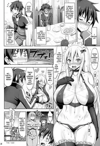 (COMIC1☆10) [Dangan Honey (Onomeshin)] Kono Darashinai Tarechichi ni Ryoujoku o! | God’s blessings on these sluttish, hanging tits! -Konotiti- (Kono Subarashii Sekai ni Syukufuku o!) [English] [Esp007]