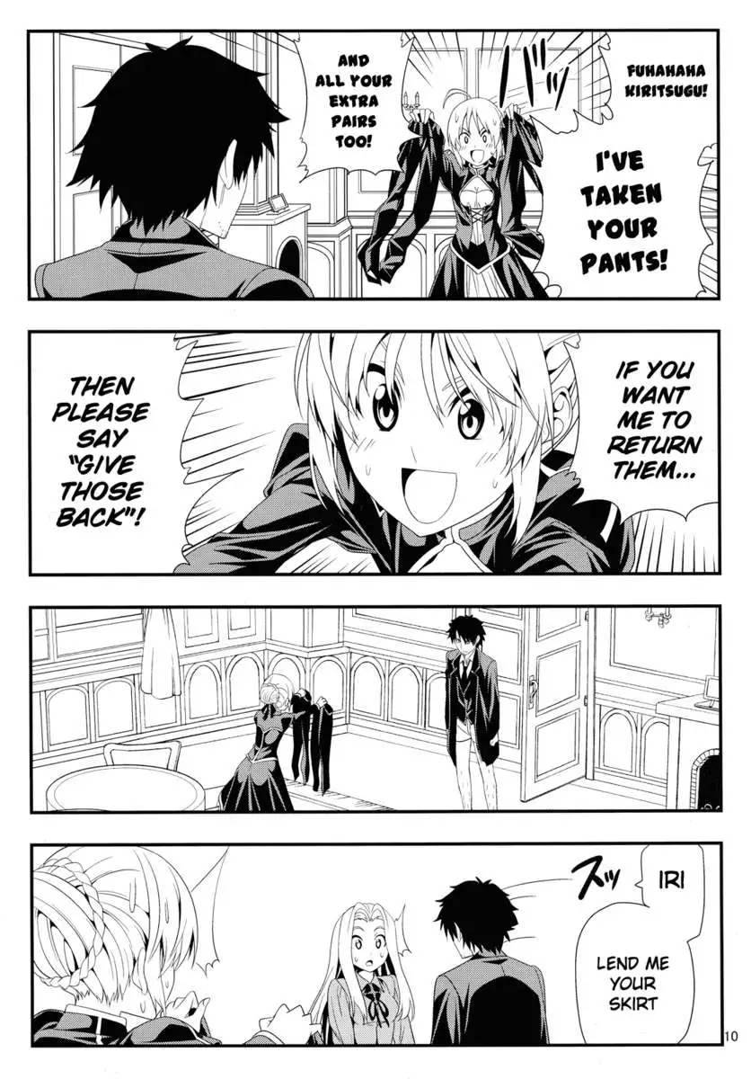 I Want to Tease Poor Zero Saber More!