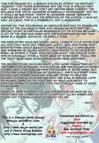 (C67) [Studio Tar (Kyouichirou, Shamon)] Blechch (Bleach) [English] {SaHa}