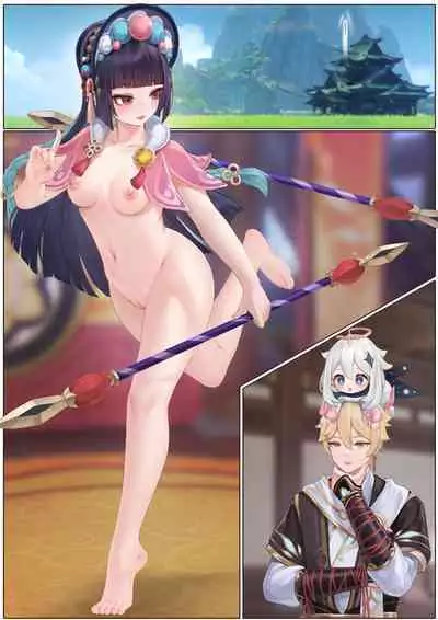 [无情烟灰缸] Yun Jin's Performance (Genshin Impact) [Chinese] [Decensored]