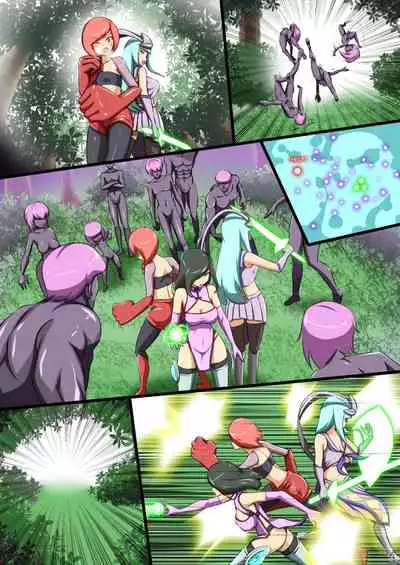 ウチの子がえっちな敵と戦って敗北する話