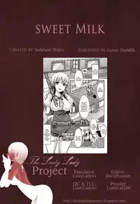 [Shijou Sadafumi] Sweet Milk (Comic Hot Milk 2013-01) [English] {The Lusty Lady Project}