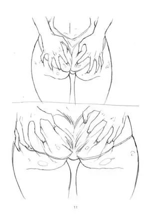 Misaki and Mika Sensei Sketchbook