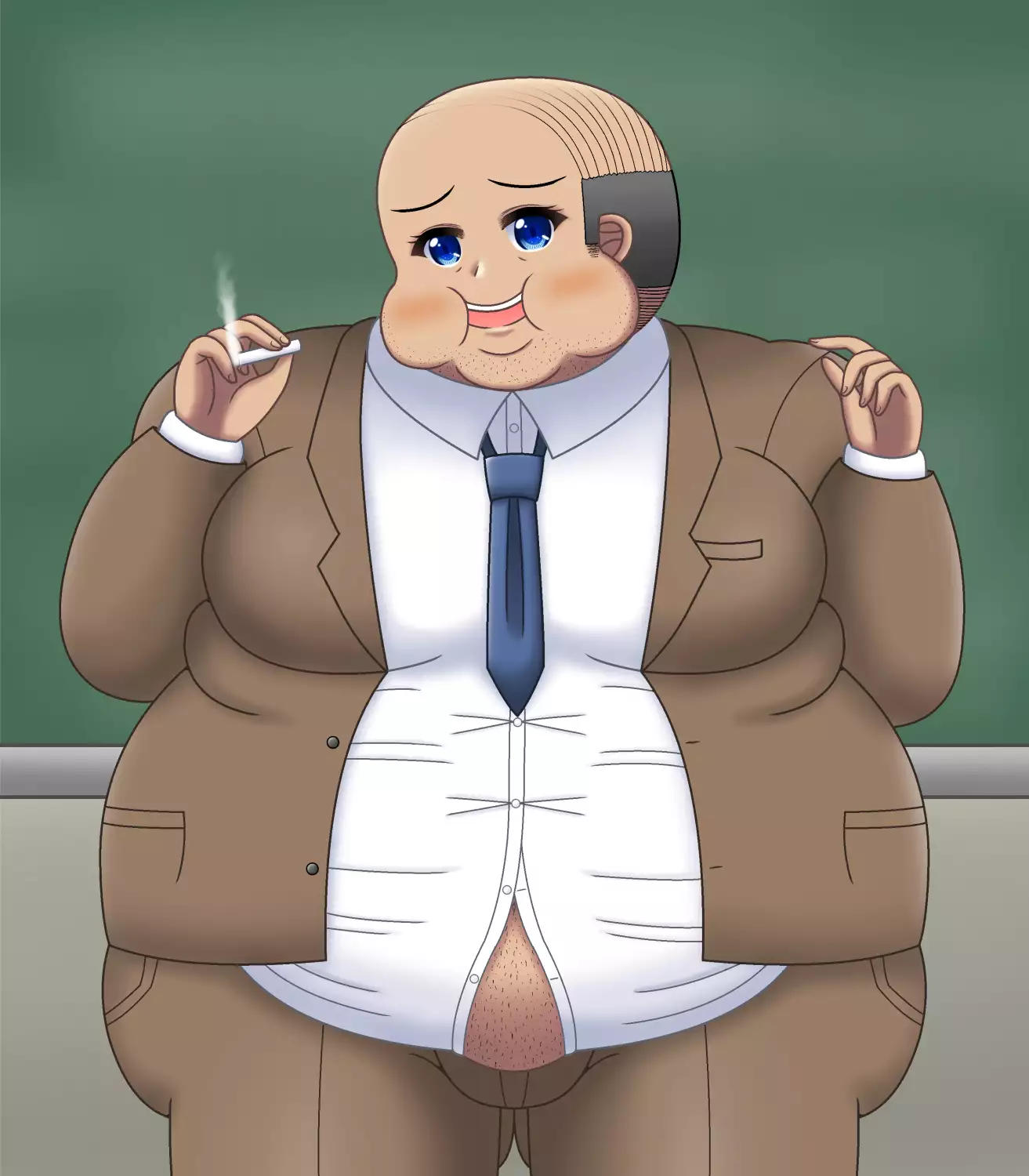 I will love my girlfriend even if she becomes a bald dad | Ore no Kanojo ga Hagedebuoyaji ni Natte mo Aishitai