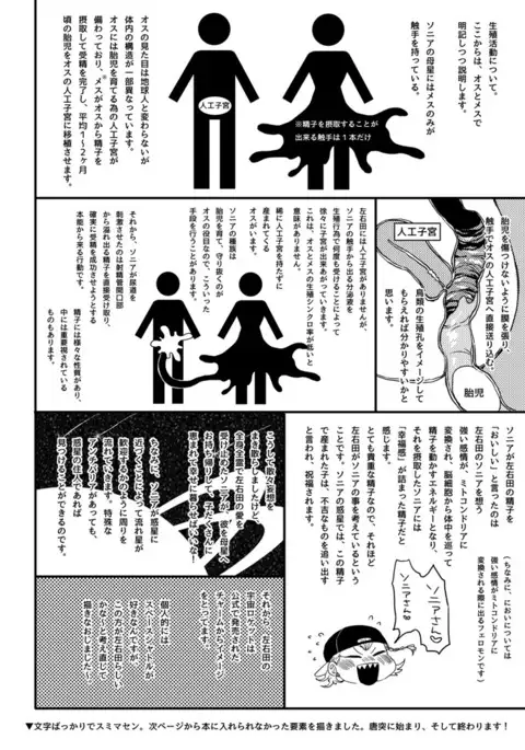 触手ソニア×左右田