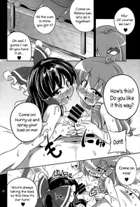 (C85) [Happiness Milk (Obyaa)] Nikuyokugami Gyoushin - We are semen addict - | Faith in the God of Carnal Desires - We Are Semen Addict - (Touhou Project) [English] {Sharpie Translations}