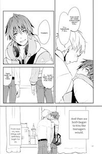 (CCOsaka91) [Harench-noon (Inao Maasa)] kiss, kiss, kiss and kiss (DRAMAtical Murder) [English] [Crazy Kouzu Scanlations]