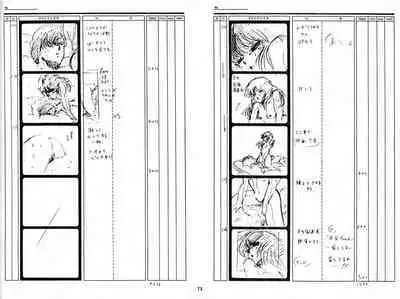 Cream Lemon Storyboard･Synopsis PART1 "Be･My･Baby" ＆ PART5 "Ami･AGAIN"