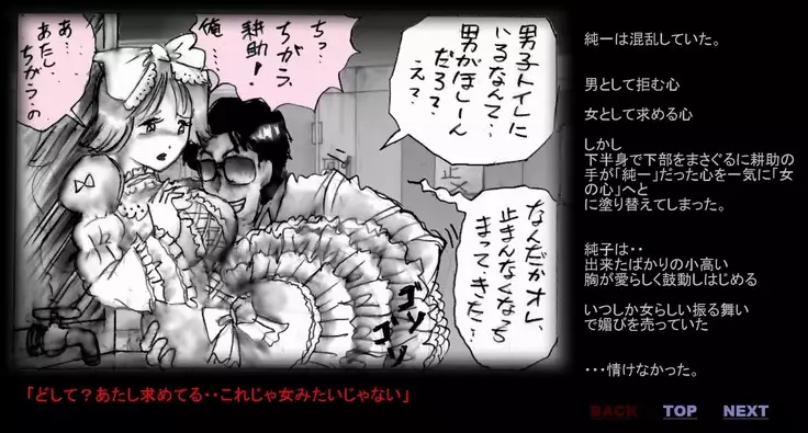 Forced Crossdress Toilet Chapters 1-3