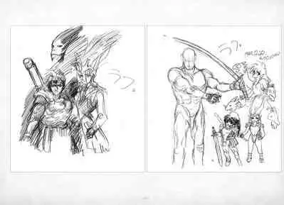 ALICESOFT ORION SCRIBBLES with CROQUIS ULTIMATE EDITION VOL.1 織音計画特別版 ラフ画集