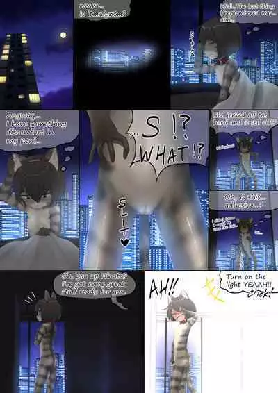 neko Cat Painting shinshi zaibatsu