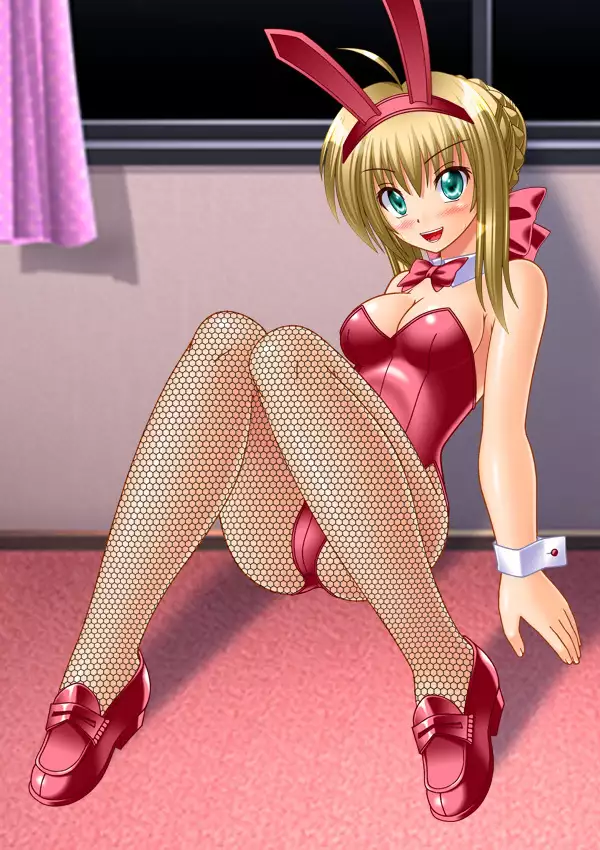 Hentai TSF Aka Saber