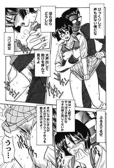 Melty Moon Kogetsu Hen - A woman falls in the evening of the moonlight night.